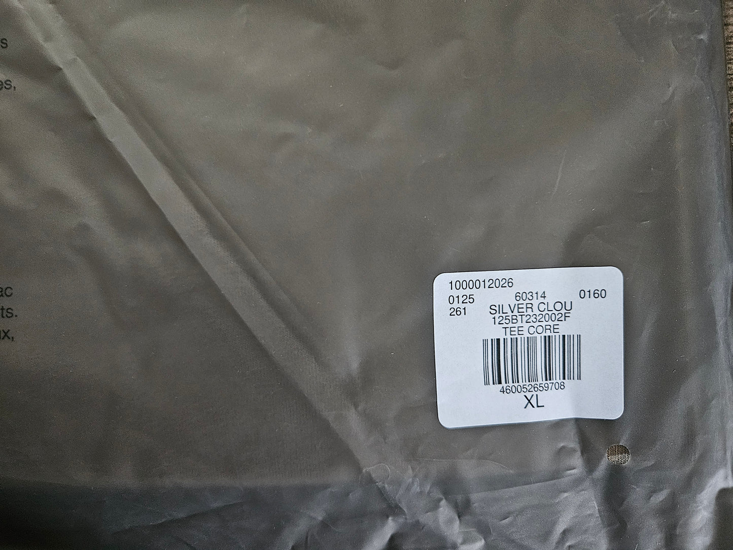 Fear of God Essentials Tee 'Silver Cloud'