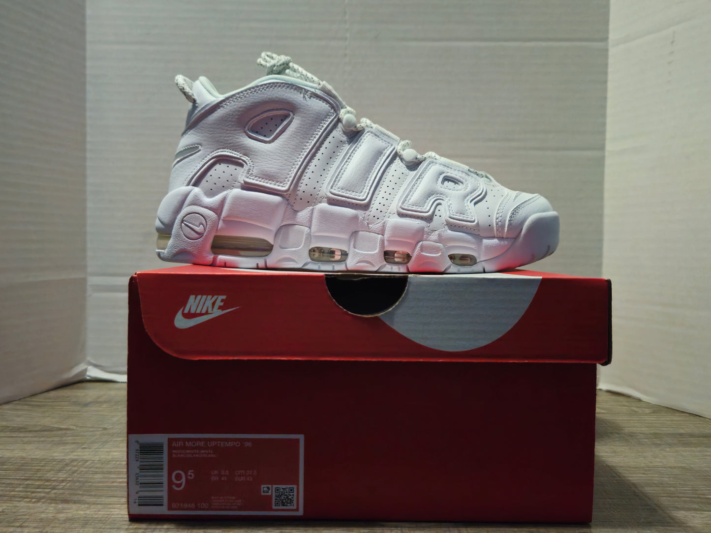 Nike Air More Uptempo 'Triple White'