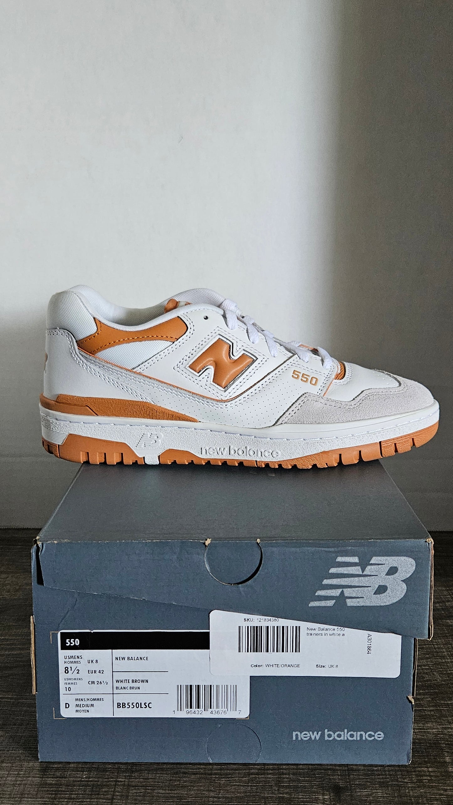 New Balance 550 'Burnt Orange'